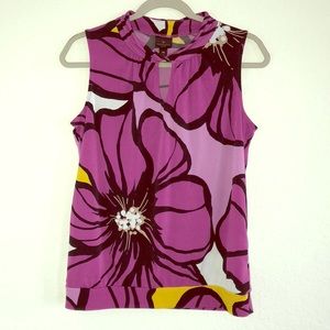 Worthington floral blouse